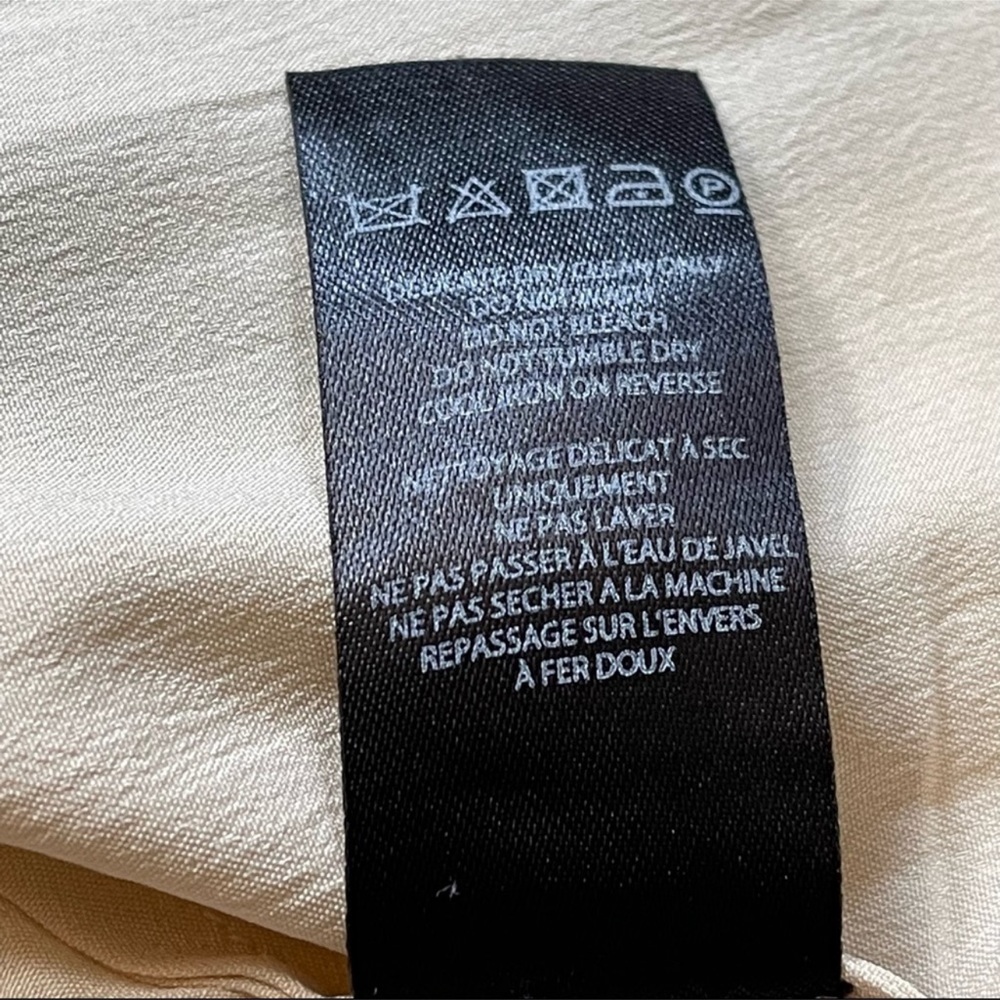 Needle & Thread Floral-Embroidered Sheer Organza Dress in Black Size 6 - Picture 8 of 9